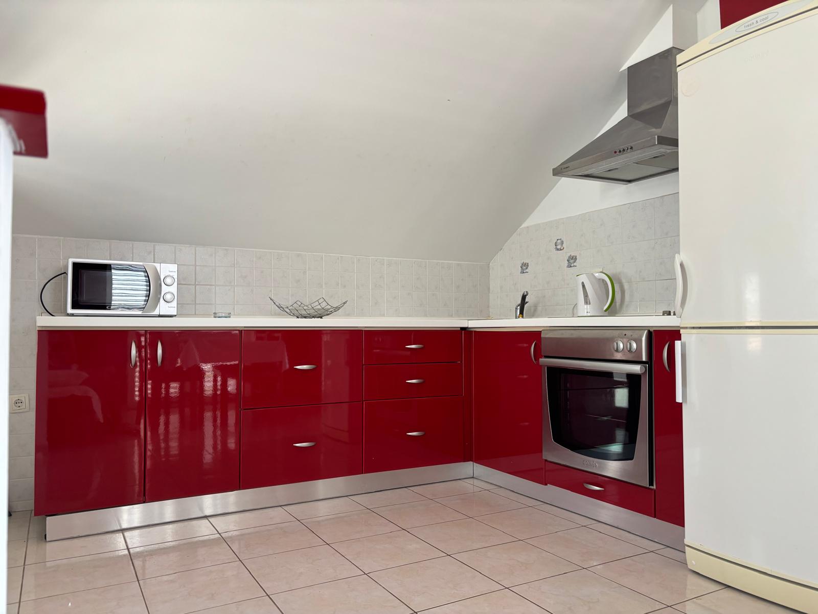Fully equipped kitchen of the Vinišće holiday apartment